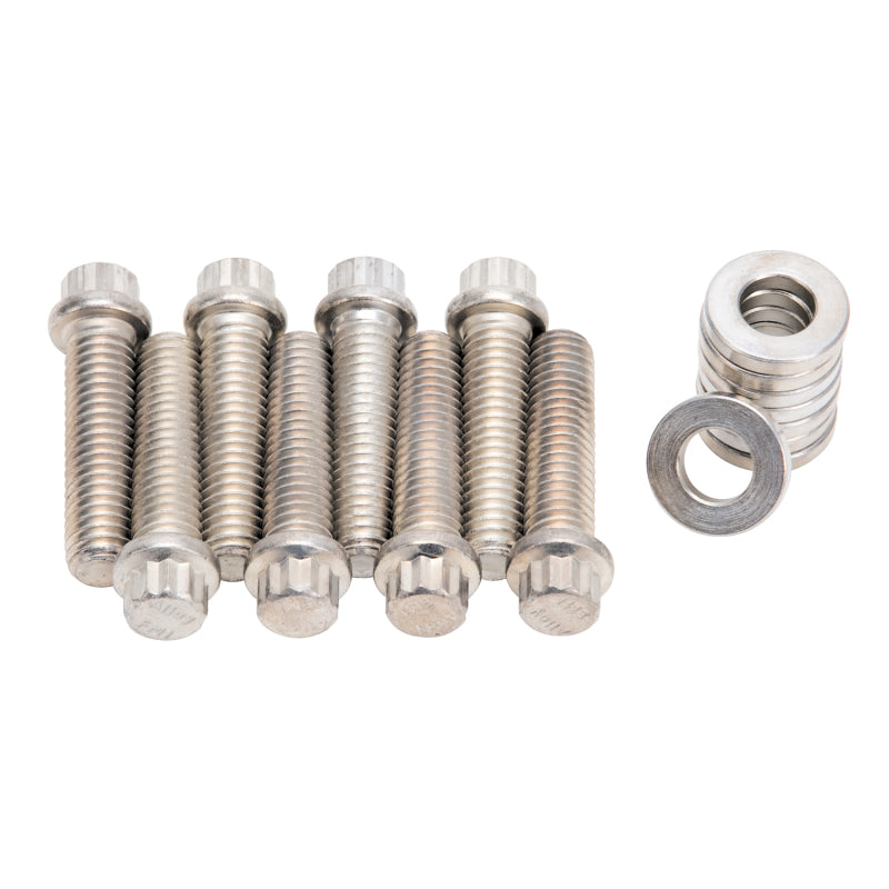Edelbrock 8594 Plated Intake Bolt Kit for 2191