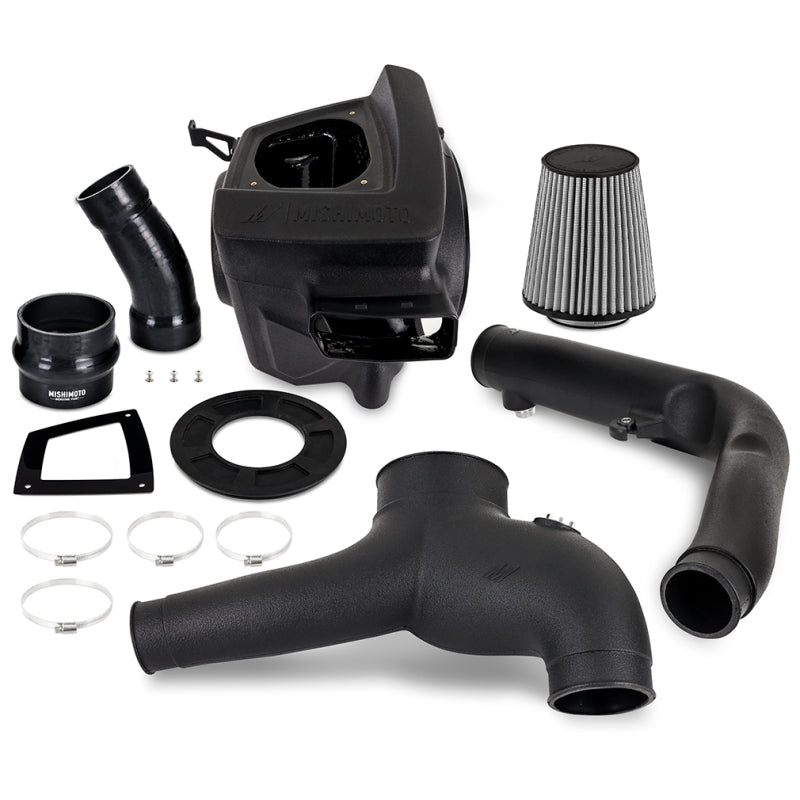 Mishimoto 2021+ Bronco 2.7L Intake/Snorkel Bundle - Dry Washable Filter - #MMB-BR27-21DW