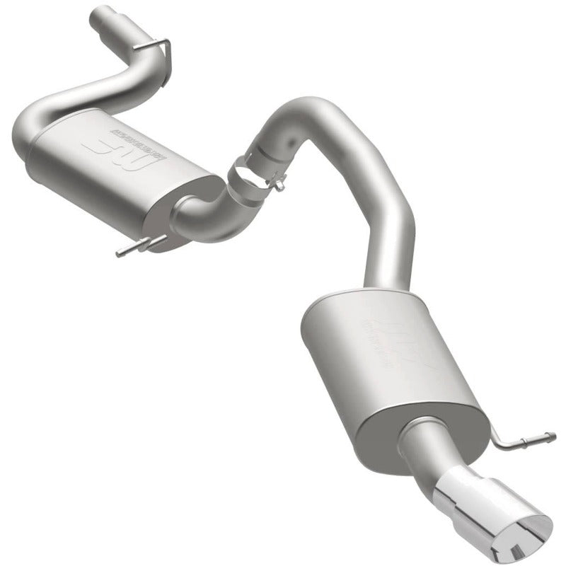 MagnaFlow 19154 Sys C/B 15-16 Volkswagen Passat 1.8L SS 3in Single Rear Ext 4in Tip - #19154