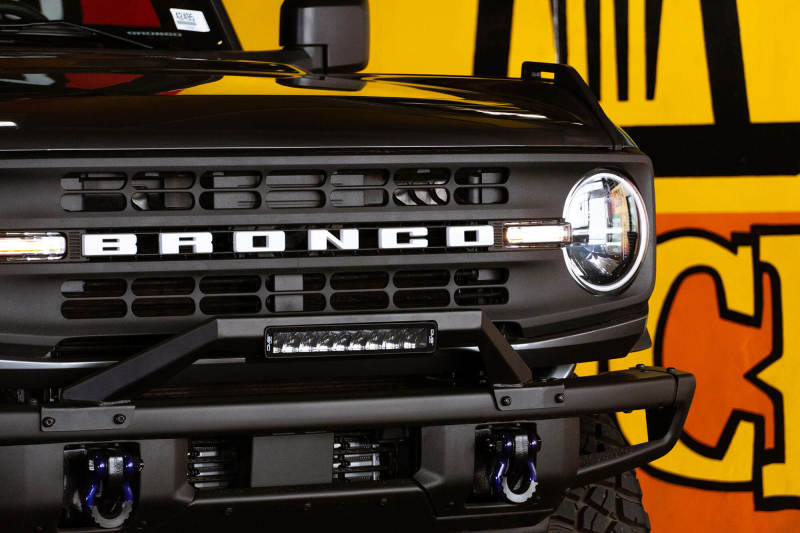DV8 Offroad 21-22 Ford Bronco Factory Modular Front Bumper Bull Bar - #LBBR-04