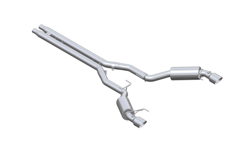MBRP S7278409 Cat-Back Exhaust System - 2015-2017 Ford Mustang GT 5.0L (Race) | T409 Stainless
