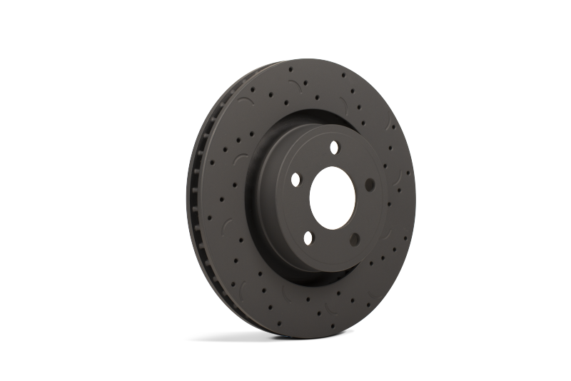 Hawk Performance HTC4202 Cross-Drilled and Slotted Talon Rotors