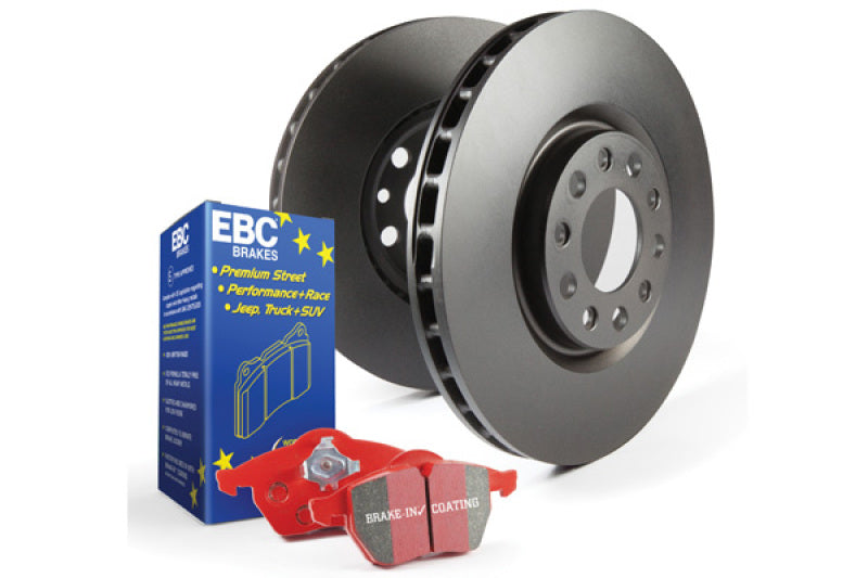 EBC S12 Front Brake Kit Redstuff Pads RK Premium Rotors S12KF1672