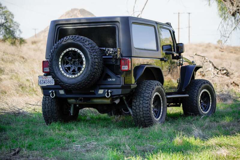 DV8 07-18 Jeep Wrangler (JK) Tire Carrier for MTO Bumper - #TCJK-13