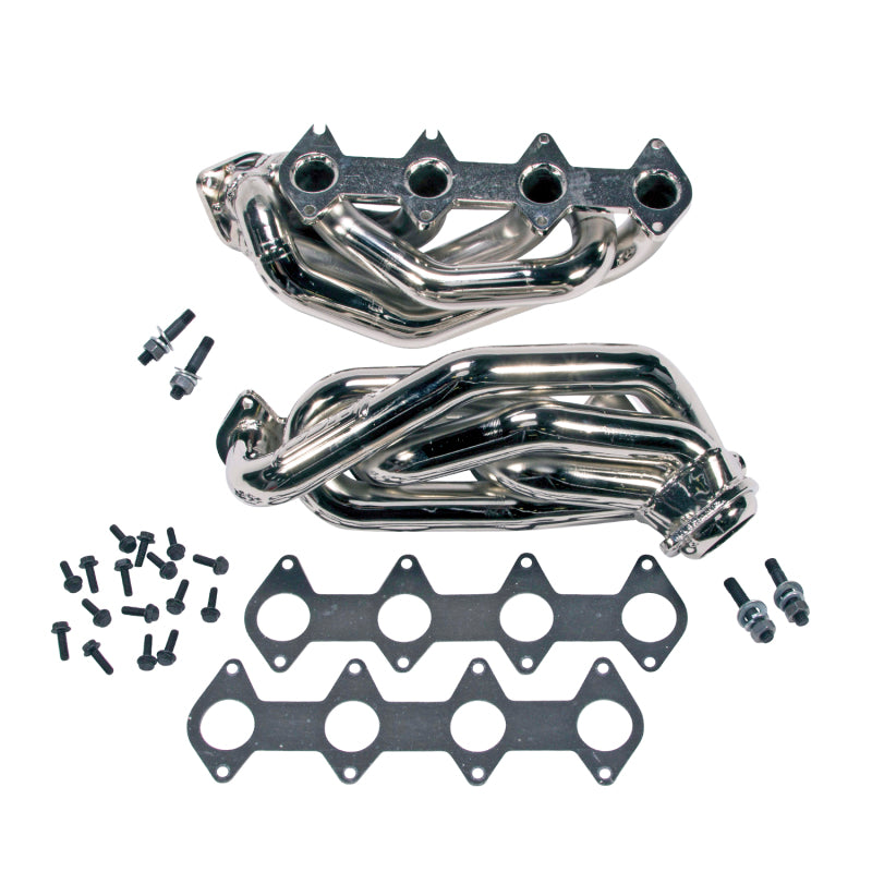 BBK Performance 1612 Shorty Headers 1-5/8 Titanium Ceramic for 2005-2010 Ford Mustang GT 4.6L