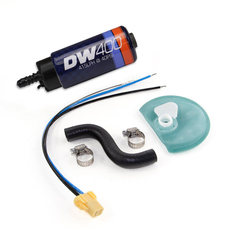 DeatschWerks 415LPH DW400 In-Tank Fuel Pump w/ 9-1044 Install Kit 85-97 Ford Mustang Cobra
