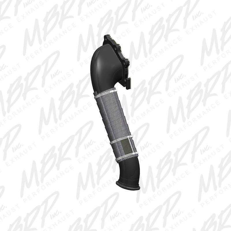 MBRP 01-04 Chev/GMC 6.6L Duramax 3in Black Turbo Down Pipe
