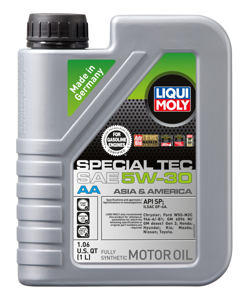 LIQUI MOLY 1L Special Tec AA Motor Oil SAE 5W-30 (20136) - Pack of 6