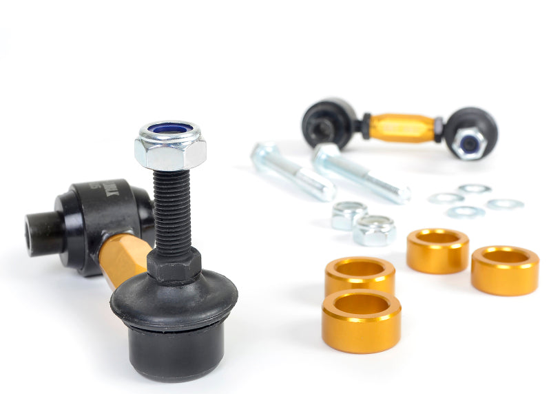 Whiteline KLC182 Rear Adjustable X Heavy Duty Sway Bar Link Assembly for 2013-2025 Subaru BRZ, 2015-2026 Subaru WRX, 2008-2014 Subaru Impreza and More