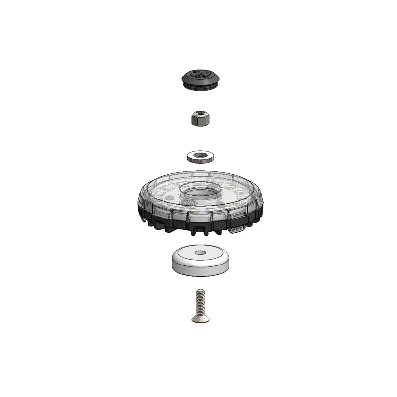 KC HiLiTES Magnet Mount Kit for Cyclone LED V2 Lights - 6 Pack