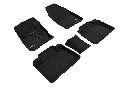 3D MAXpider Elegant Front & Rear Floor Mats for 2019-2024 Lincoln MKX/Nautilus