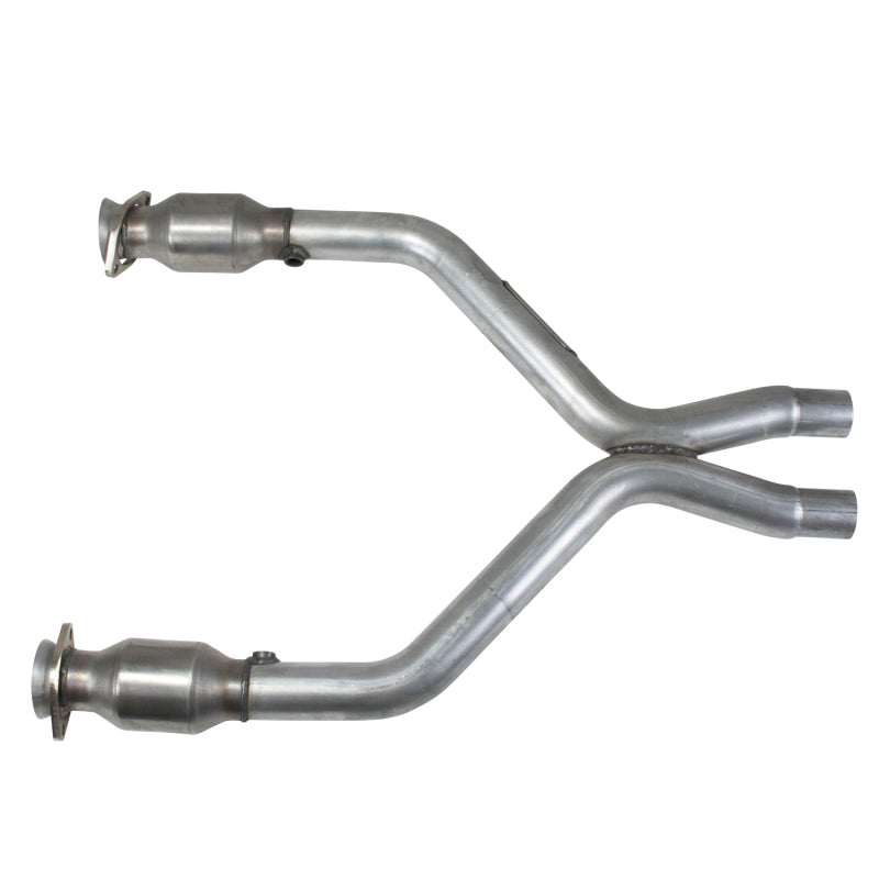 BBK Performance 1461 Short Mid X-Pipe with Catalytic Converters (2-1/2 in) for 2011-2014 Ford Mustang V6 3.7L