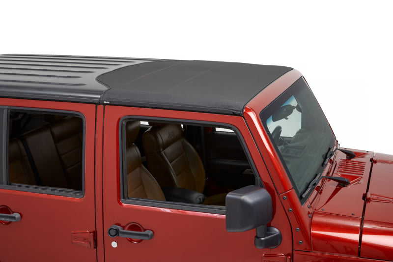 Bestop 07-18 Jeep Wrangler JK Sunrider For Hardtop (Black Diamond 2-Door Or 4-Door)
