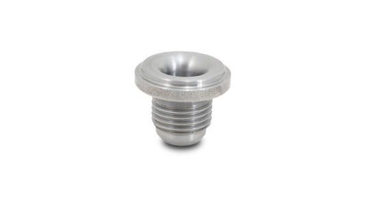 Vibrant -12 AN Male Weld Bung (1-3/8in Flange OD) - Mild Steel