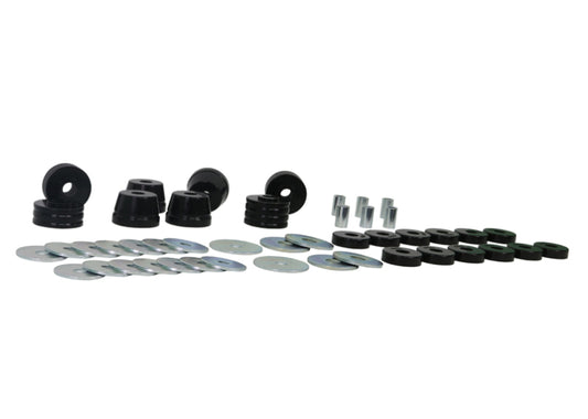 Whiteline W93566 Body Mount Bushing Set for 1975-1993 Dodge Ramcharger