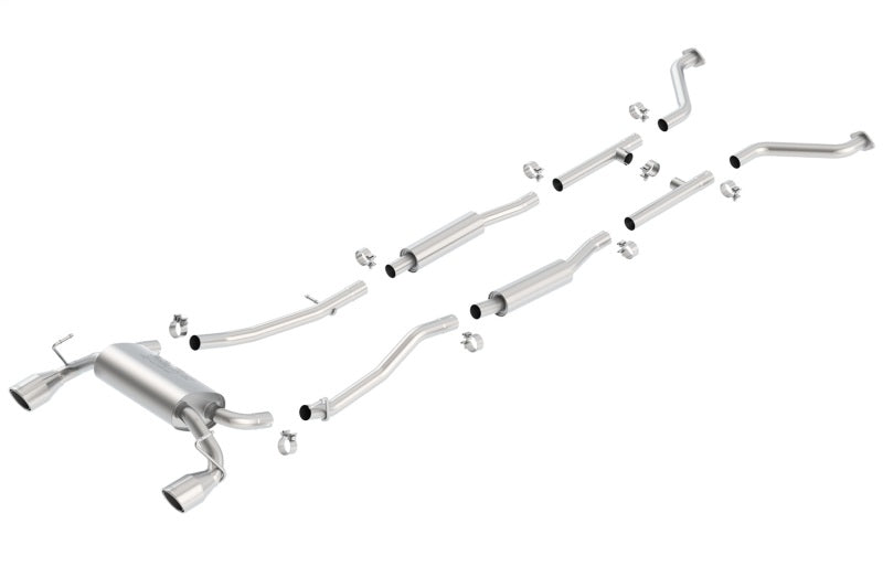 Borla 140045 03-08 350Z True Dual Cat-Back Exhaust 2BOXES - #140045