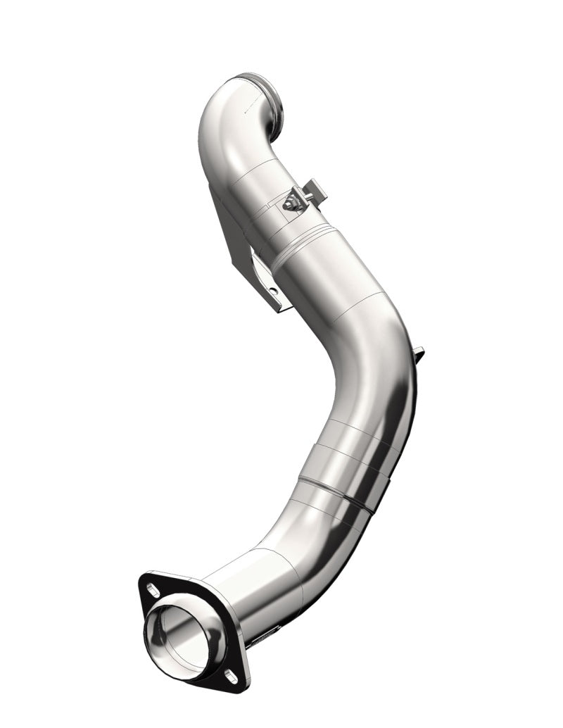 MBRP 2015 Ford 6.7L Powerstroke 4in Turbo Down-Pipe T409 AL