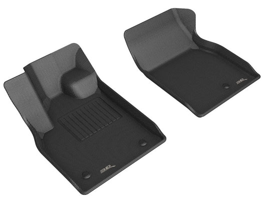 3D MAXpider Kagu Front Floor Mats for 2021-2023 Ford Mustang Mach-E