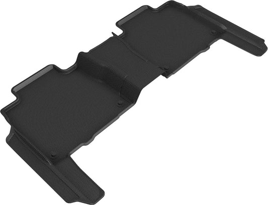 3D MAXpider Kagu Rear Floor Mats for 2020-2021 Mercedes-Benz GLS450 +3 more (No Executive Rear Seat Package)