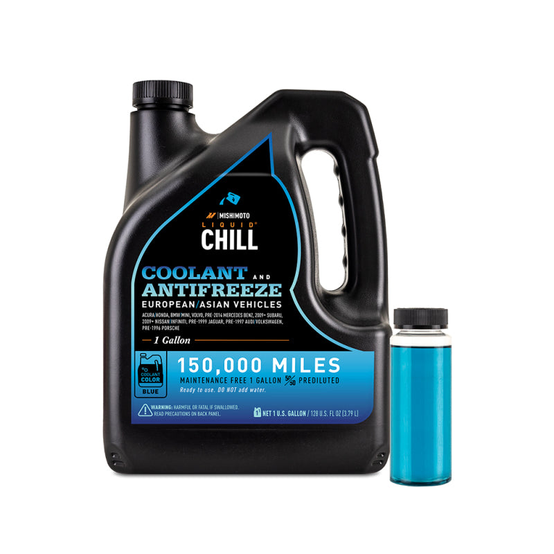 Mishimoto Liquid Chill EG Coolant, European/Asian Vehicles, Blue - #MMRA-LC-EG-BL