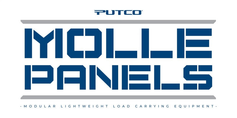 Putco for 2014-2018 Chevrolet Silverado HD/GMC Sierra LD - 8ft (Long Box) Molle - Passenger Side Panel