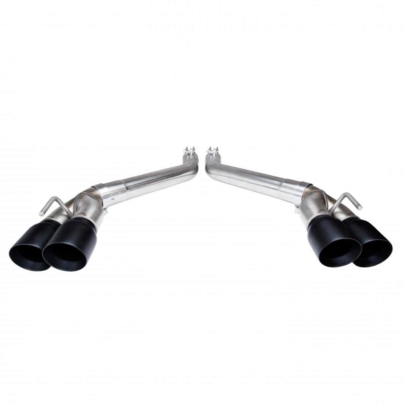 Kooks 22606280 for 2016 + Chevrolet Camaro SS LT1 3in Axle Back Muffler Delete Exhaust System with Black Quad Tips