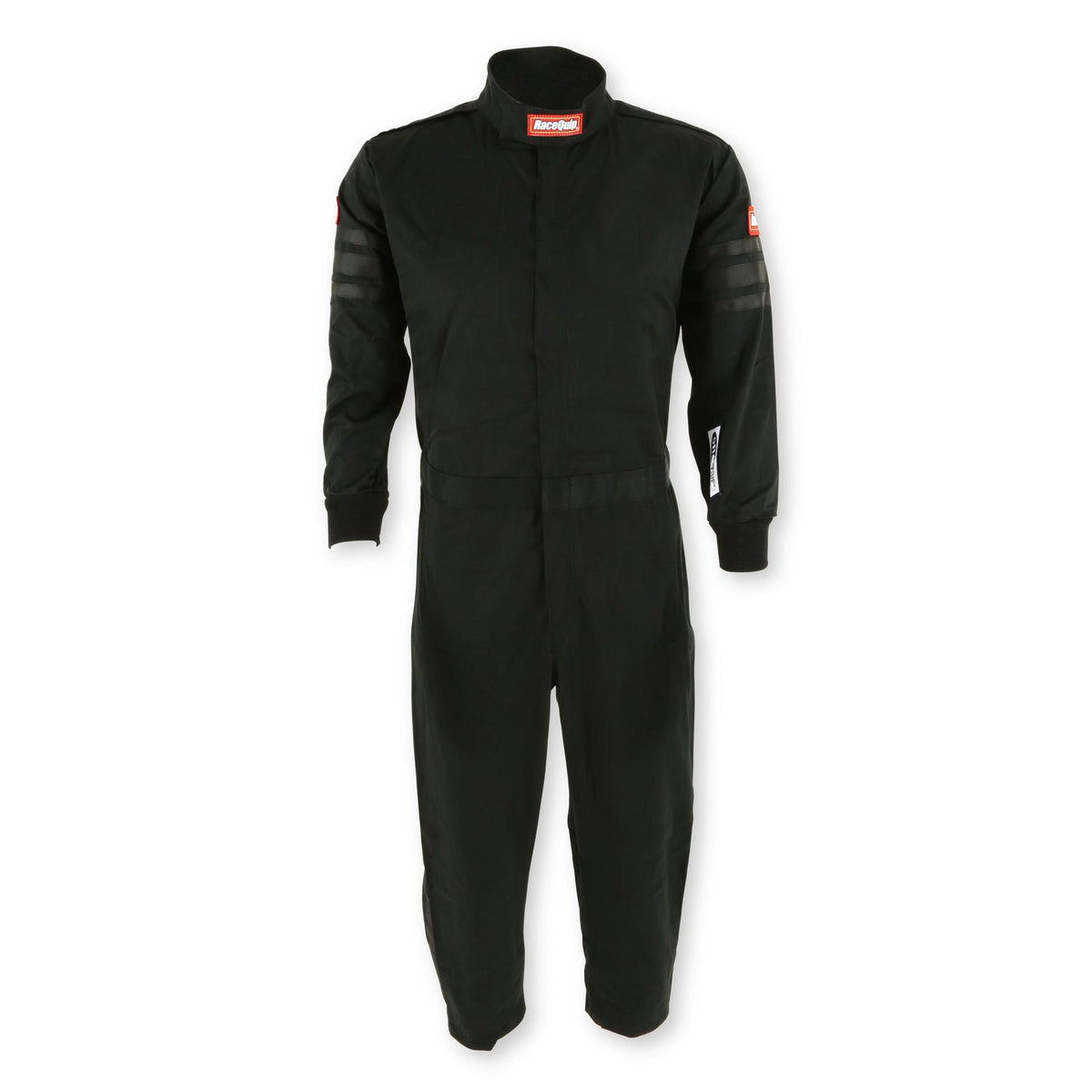 RaceQuip 1959995 Black Trim SFI-1 Junior Suit - Kids Large