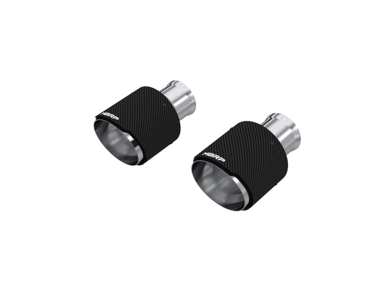 MBRP Charger/T304 3in ID / 5in OD Out / 8in Length Carbon Tip