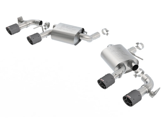 Borla 11925CF 2016-2017 Chevy Camaro V8 SS AT/MT ATAK Rear Section Exhaust with Dual Mode Valves - #11925CF