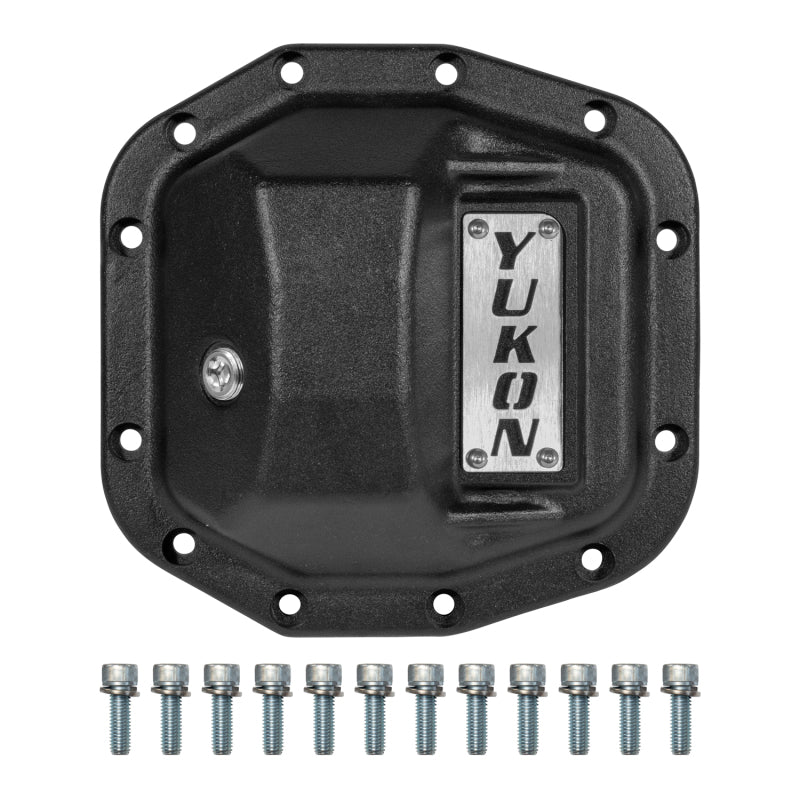Yukon Gear & Axle YHCC-D30JL Hardcore Nodular Iron Cover for 2018 Jeep Wrangler JL Front Dana 30