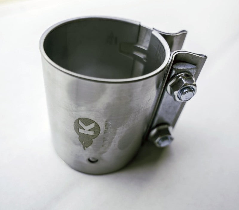 Kooks JI-K61006 2-3/4in Stainless Steel 2-Bolt Band Clamp for Butt Joint Connections