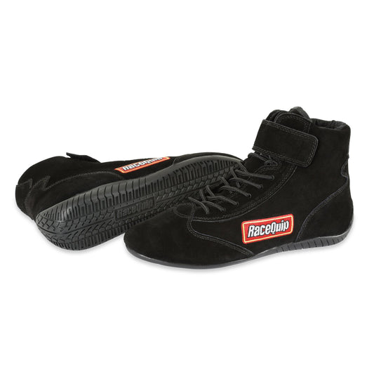 RaceQuip 30300090 Black SFI Race Shoe 9.0