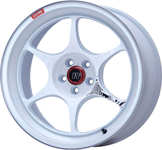 Enkei PF06 16x8 4x100 30mm Offset 67mm Bore - White Machined