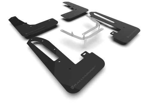 Rally Armor UR Mud Flaps - 2023-2026 Honda Civic - Black/Grey Logo - #MF97-UR-BLK-GRY