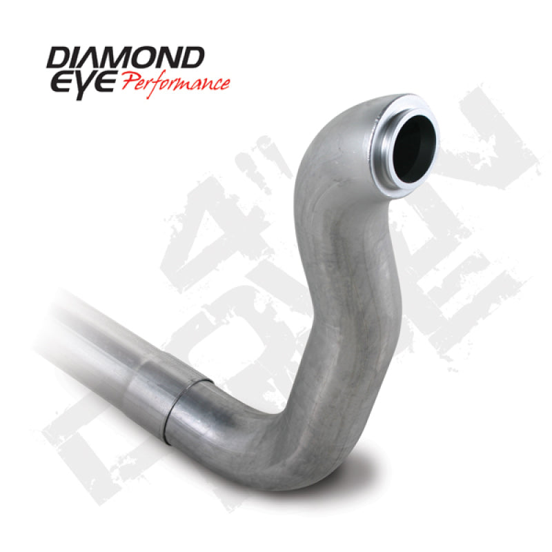 Diamond Eye 220100 4in Downpipe - 1989-1993 Dodge W250/W350 | Aluminized