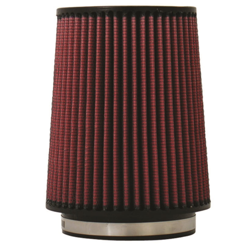 Injen High Performance Air Filter - 5 Black Filter 6 1/2 Base / 8 Tall / 5 1/2 Top - #X-1022-BR
