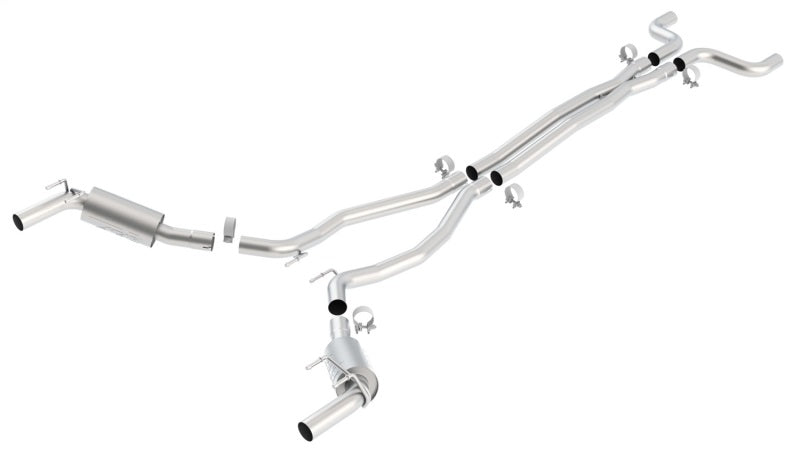 Borla 140378 10-13 Chevy Camaro SS 6.2L V8 ATAK Catback Exhaust Incl. X Pipe works w/GFX Package - #140378