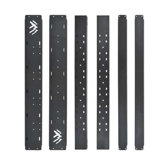 Westin 51-30005 Overland Cargo Rails 45 in Textured Black