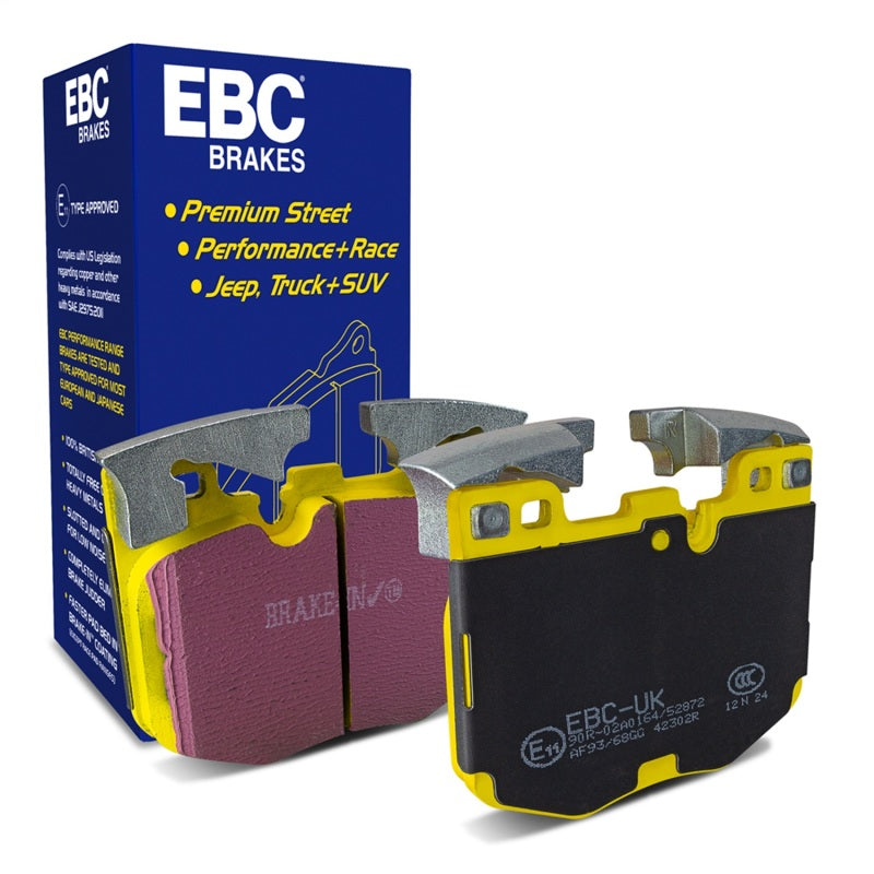 EBC 2017+ BMW 530 2.0L Turbo (G30) Yellowstuff Front Brake Pads DP42302R