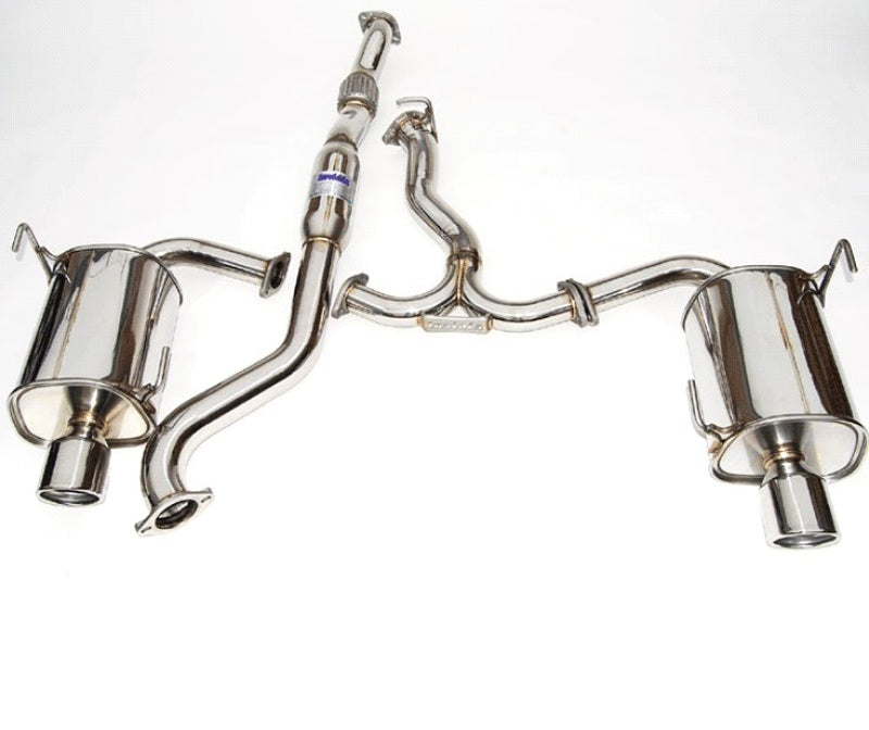 Invidia HS14SFXG3S 14-Up Subaru Forester XT Q300 Dual Rolled S.S.Tips Cat-Back Exhaust