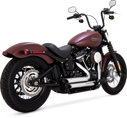 Vance & Hines 17333 Shortshots PCX Exhaust Chrome for 2018-2024 Harley-Davidson Softail