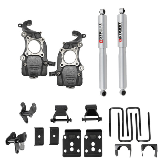 Belltech 2021+ for Ford F-150 2WD Lowering Kit with Street Performance Shocks