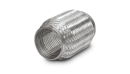 Vibrant SS Turbo FLEX Coupling with Interlock Liner 5in inlet/outlet x 8in long