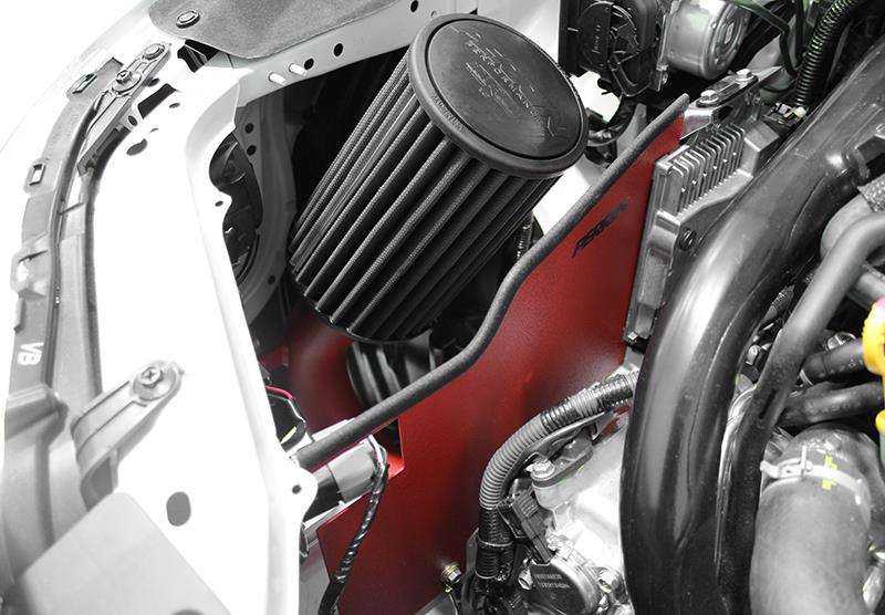 PERRIN 15-21 Subaru WRX Cold-Air Intake w/Heatshield - Red