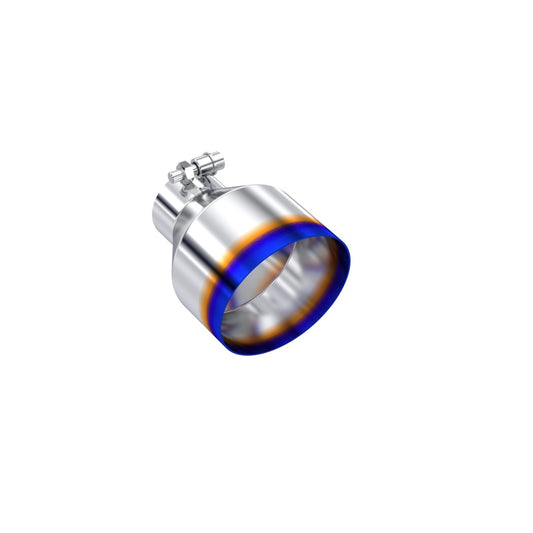 MBRP Univ. Burnt End Tip 2.5in ID / 5in OD / 6.5in Length Single-Wall