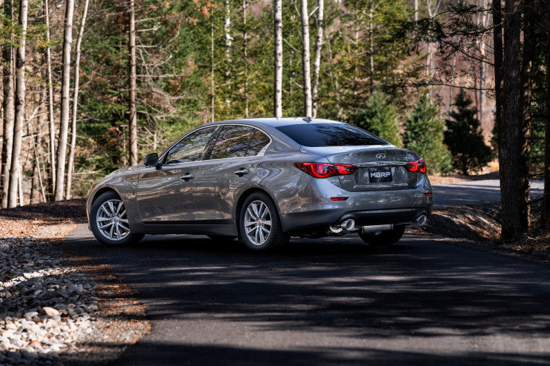 MBRP 16-22 Infiniti Q50 3.0L RWD/AWD 3in Cat-Back Street Version T304