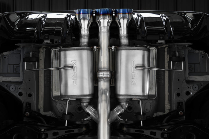 MBRP Integra Type-R 3in Cat-Back Triple Center Outlet Exhaust w/Burnt