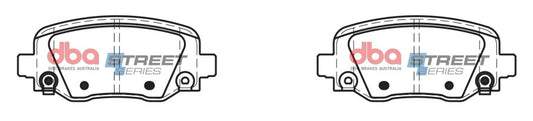 DBA 2021 Jeep Cherokee Street Series Rear Brake Pads