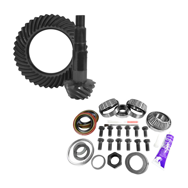 Yukon Gear & Axle YGK2172 11.25in Dana 80 3.73 Rear Ring & Pinion Install Kit 4.375in OD Head Bearing