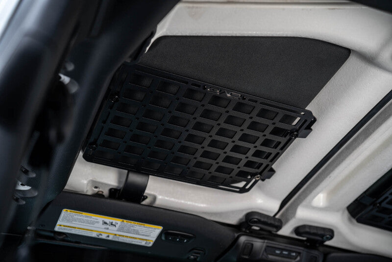 DV8 Offroad 2018-2025 Jeep Wrangler JL Roof Mount for 15In x 12In Molle Panel - #MPJL-11